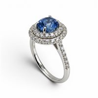 Anello Casciola Gioielli Donna ZAFFIRO in Oro Zaffiro blu ANZ1.20